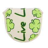 Live Lucky "Green With Envy" Mallet Putter Cover