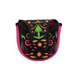 Sugar Skull "Neon" Mallet Putter Cover